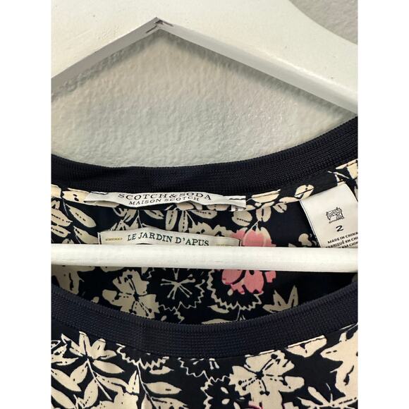 Scotch & Soda Le Jardin D'Apus Floral Dress size 2 - Picture 8 of 11